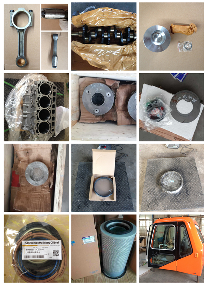 Yüksek kaliteli kazıcı hidrolik kol silindir PC200-7 kol kova silindir montajı 707-01-XZ820 707-01-XZ830 PC200-6 8