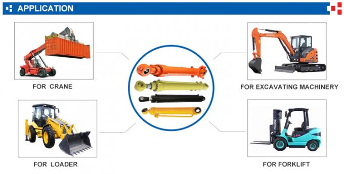 Yüksek kaliteli PC220-7 kazıcı hidrolik kol silindir 707-13-14550 5