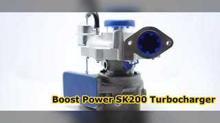 Sizin İçin SK200 KATO HD700 HD820 Ekskavatör için Yüksek kaliteli TA3134 turboşarjı tanıtın