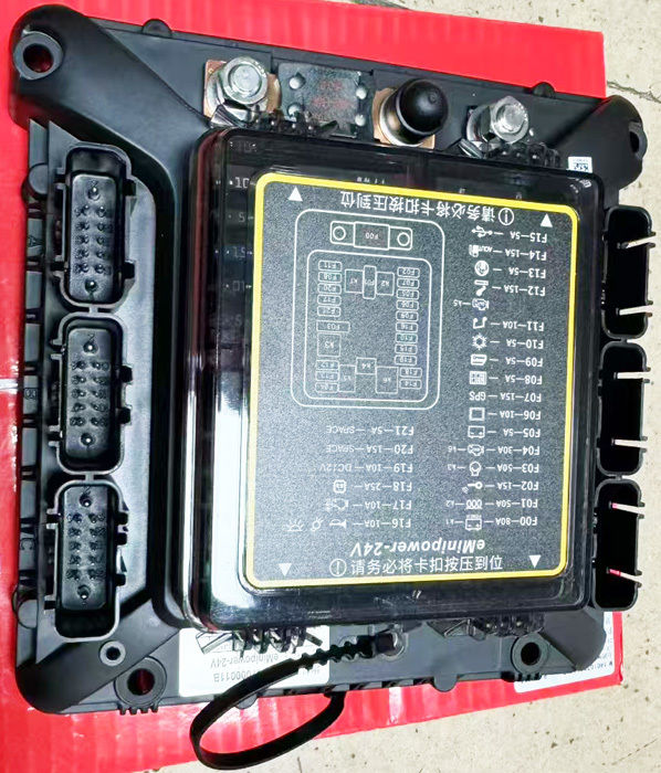 Excavator Fuse Box 140107000091C SEMP-24V  Electrical Control Box for SY Series